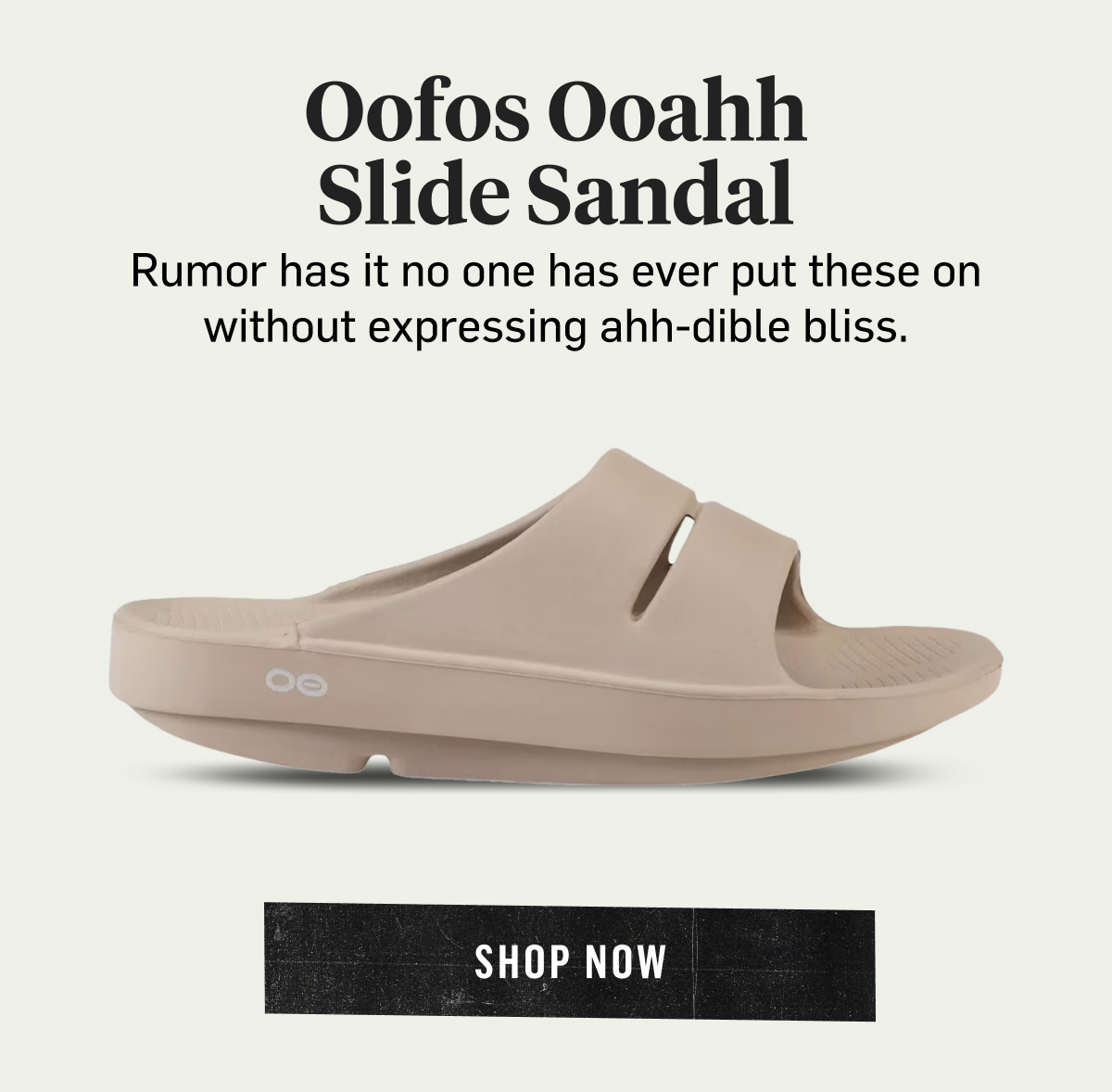 OofosSlideSandal